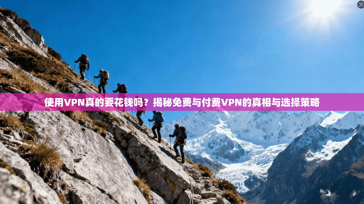 使用VPN真的要花钱吗？揭秘免费与付费VPN的真相与选择策略