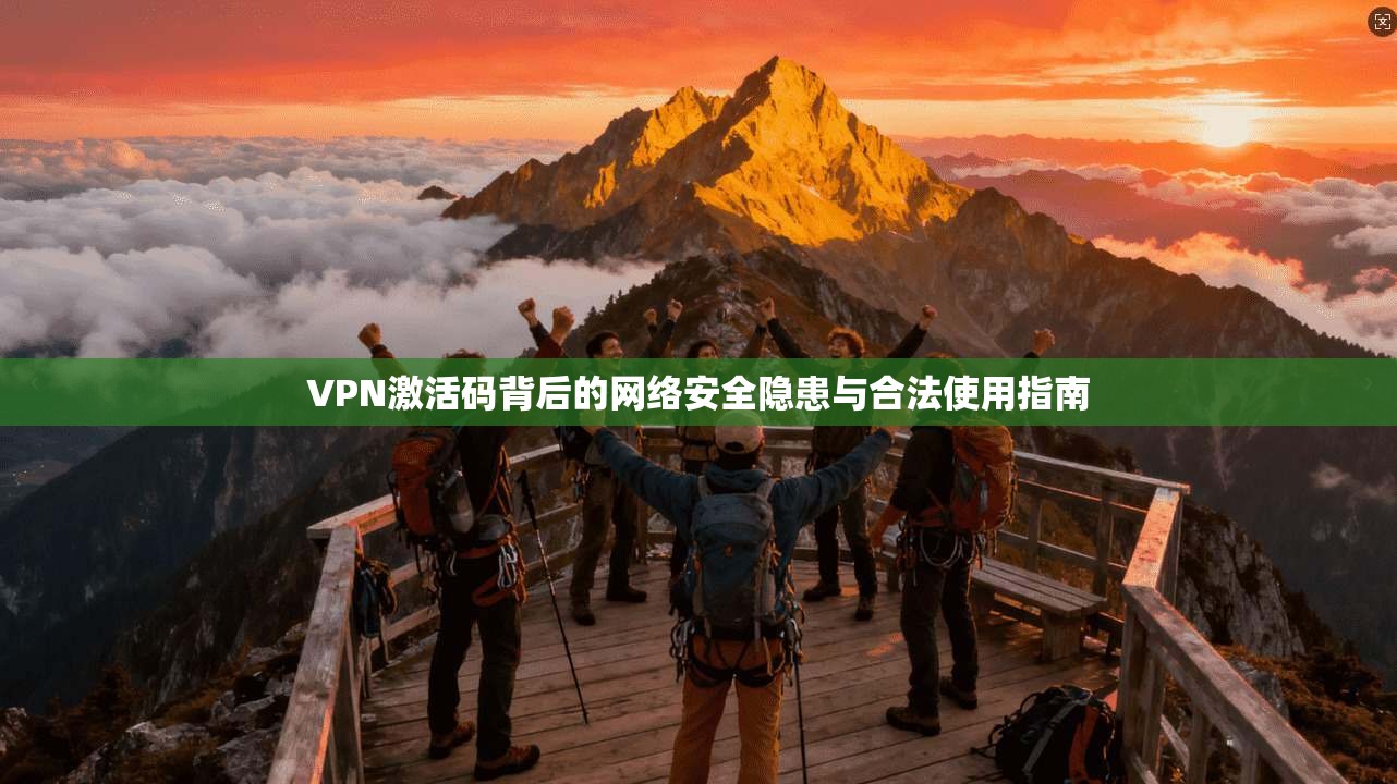 VPN激活码背后的网络安全隐患与合法使用指南