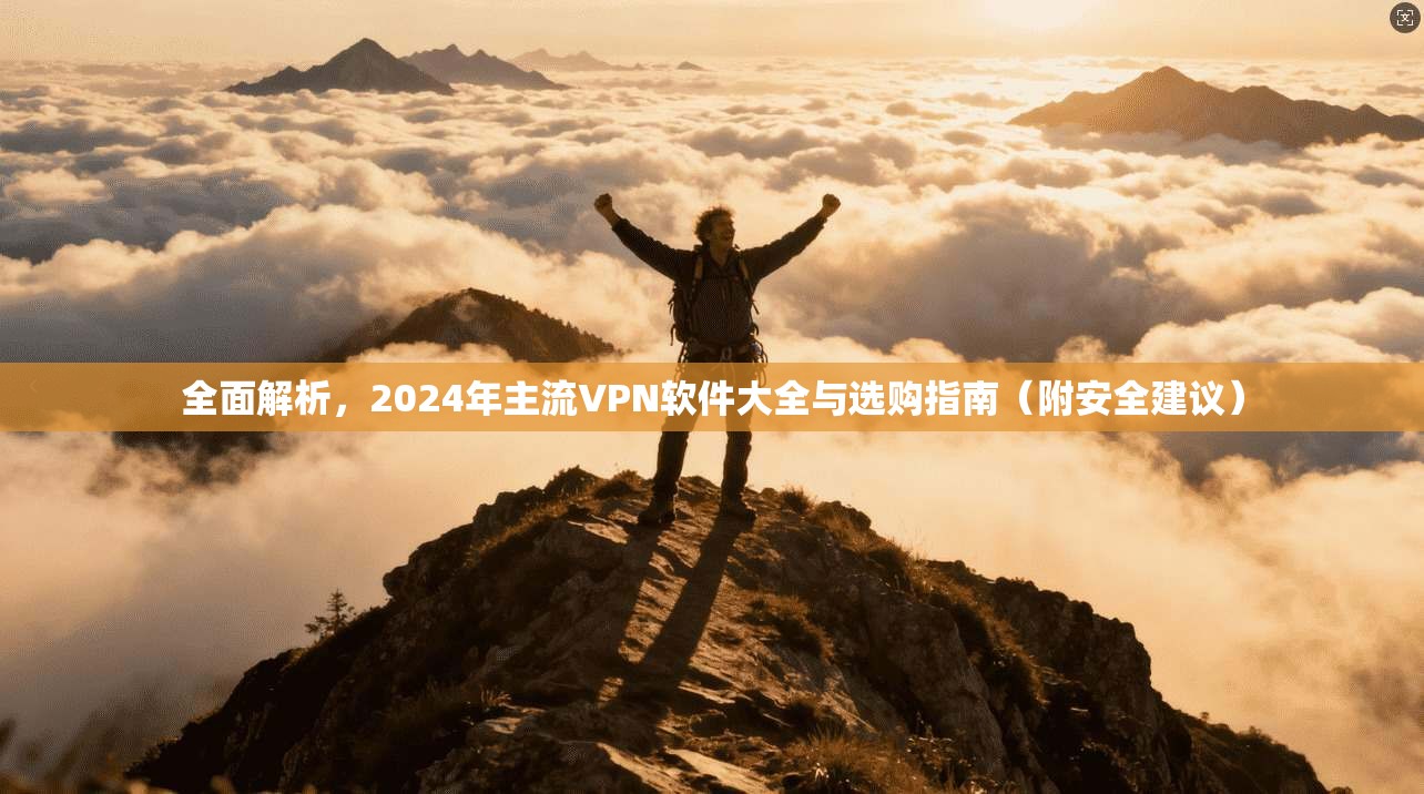 全面解析,2024年主流VPN软件大全与选购指南(附安全建议)