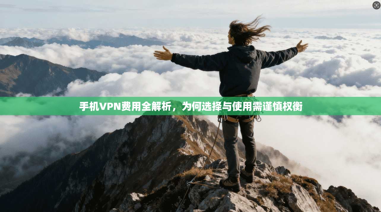 手机VPN费用全解析,为何选择与使用需谨慎权衡