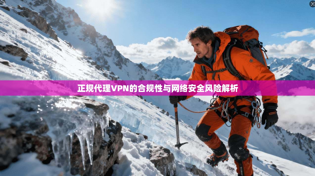 正规代理VPN的合规性与网络安全风险解析