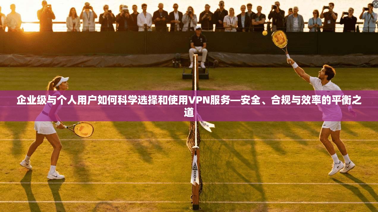 企业级与个人用户如何科学选择和使用VPN服务—安全、合规与效率的平衡之道