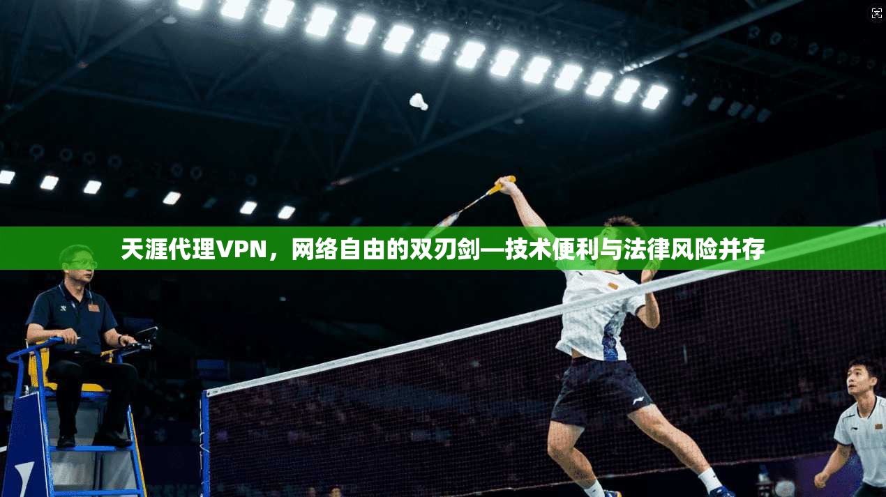 天涯代理VPN，网络自由的双刃剑—技术便利与法律风险并存