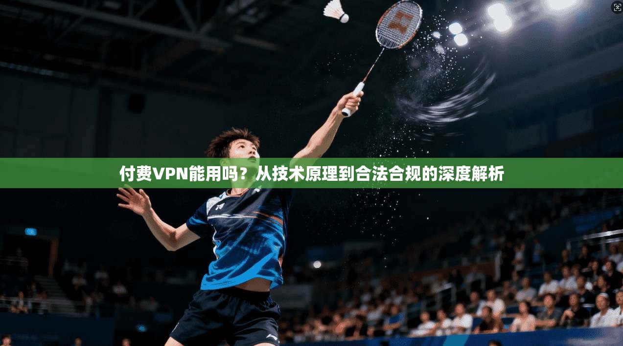 付费VPN能用吗？从技术原理到合法合规的深度解析