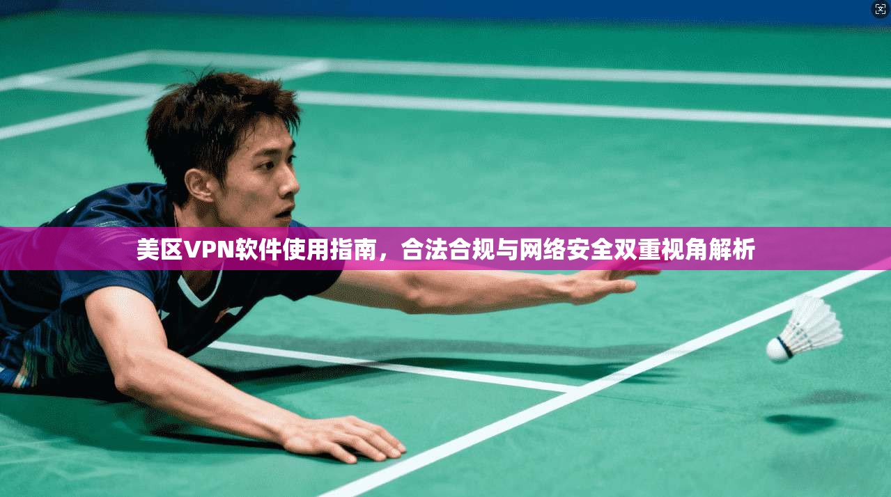 美区VPN软件使用指南,合法合规与网络安全双重视角解析