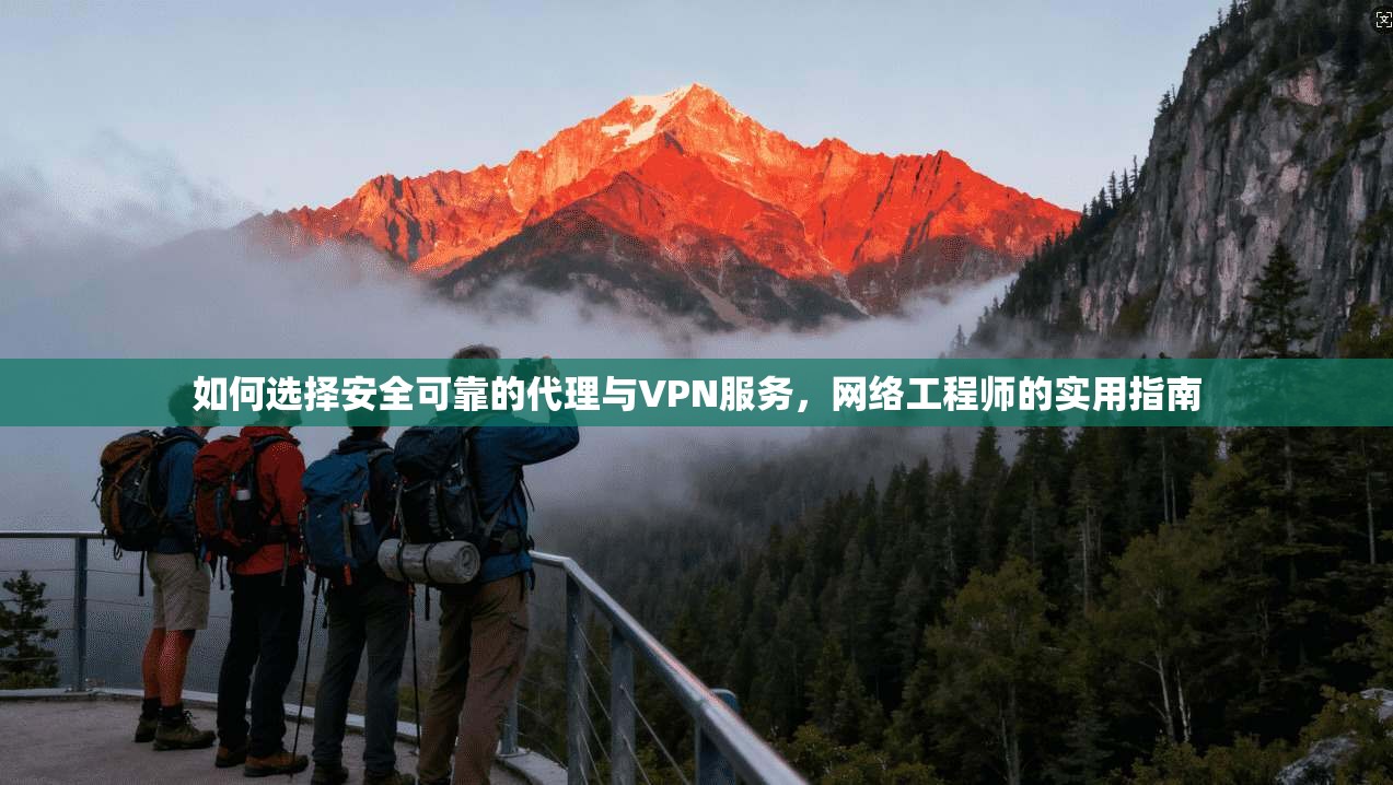 如何选择安全可靠的代理与VPN服务，网络工程师的实用指南