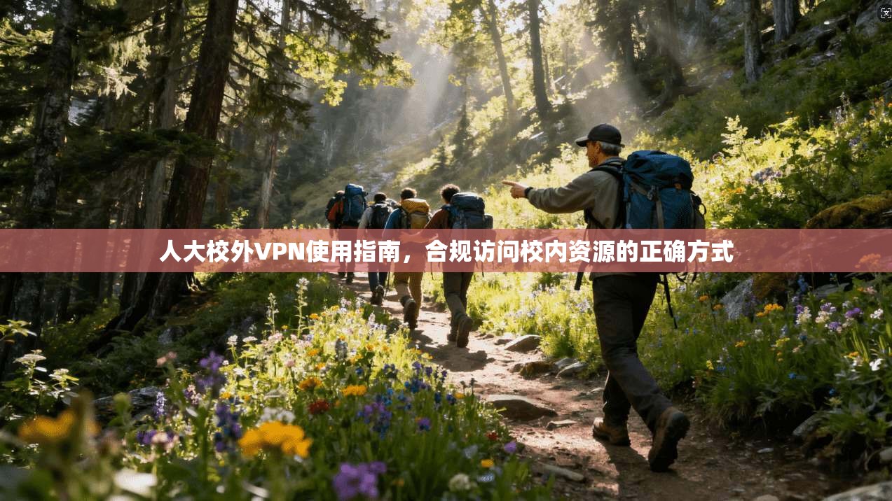 人大校外VPN使用指南，合规访问校内资源的正确方式