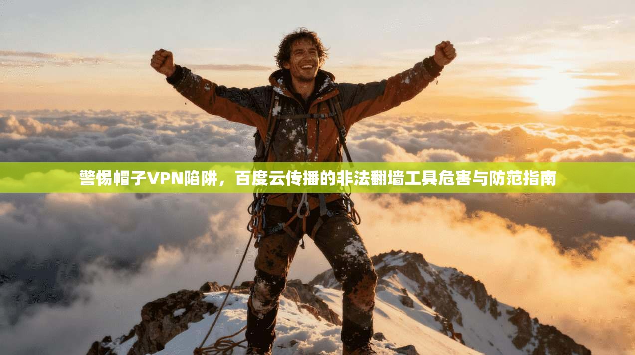 警惕帽子VPN陷阱，百度云传播的非法翻墙工具危害与防范指南