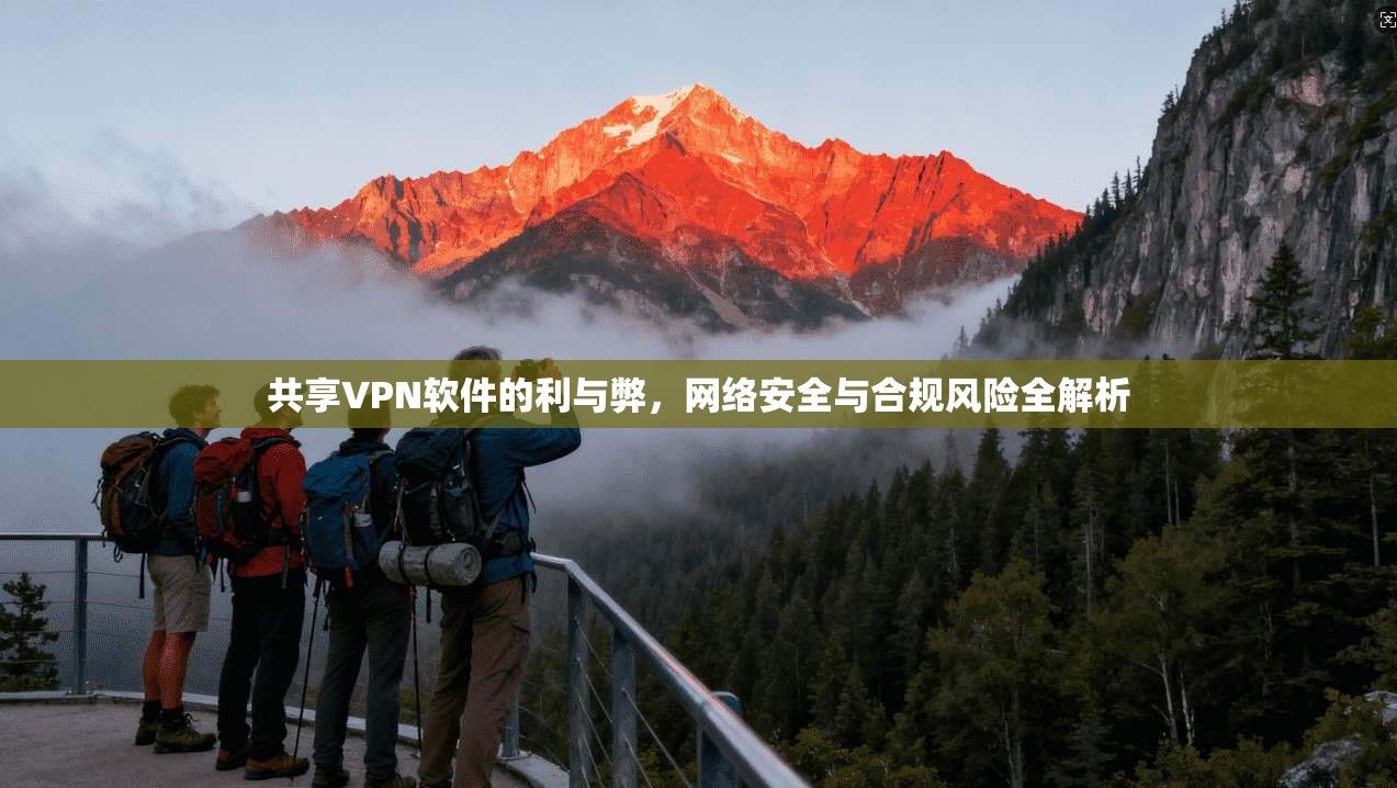 共享VPN软件的利与弊，网络安全与合规风险全解析