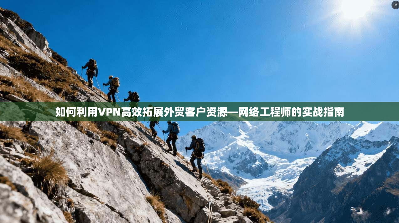 如何利用VPN高效拓展外贸客户资源—网络工程师的实战指南