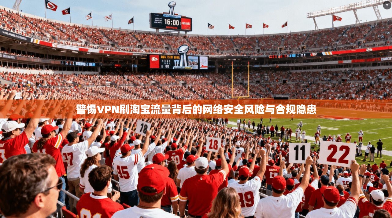 警惕VPN刷淘宝流量背后的网络安全风险与合规隐患