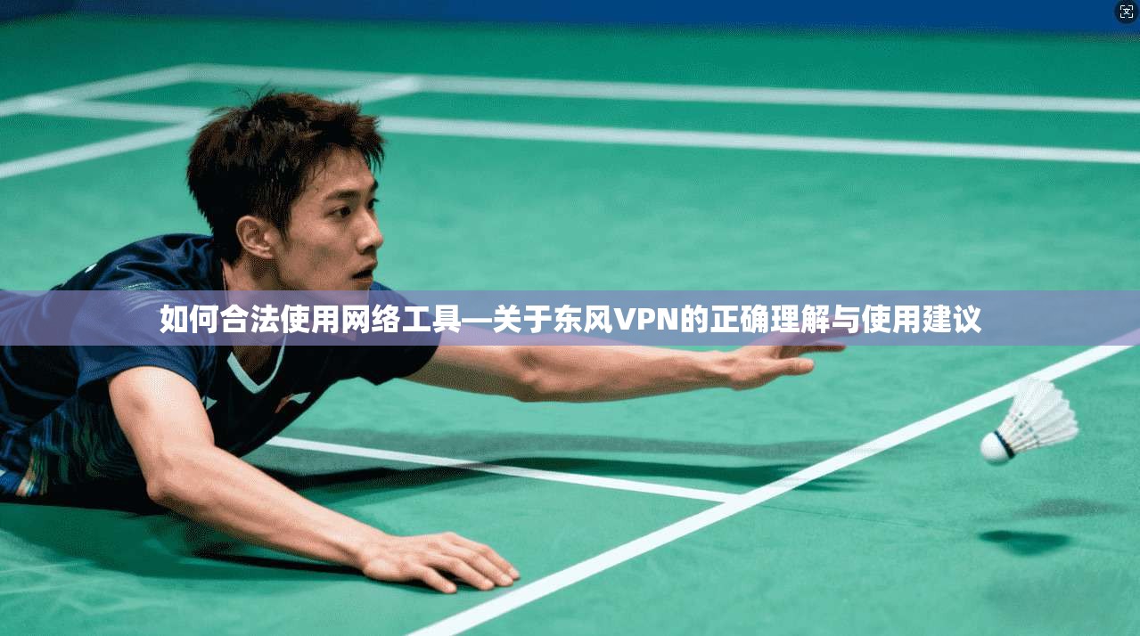 如何合法使用网络工具—关于东风VPN的正确理解与使用建议