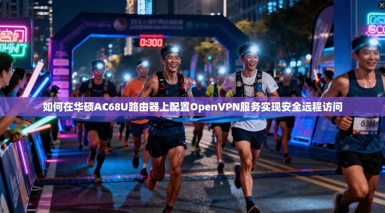 如何在华硕AC68U路由器上配置OpenVPN服务实现安全远程访问