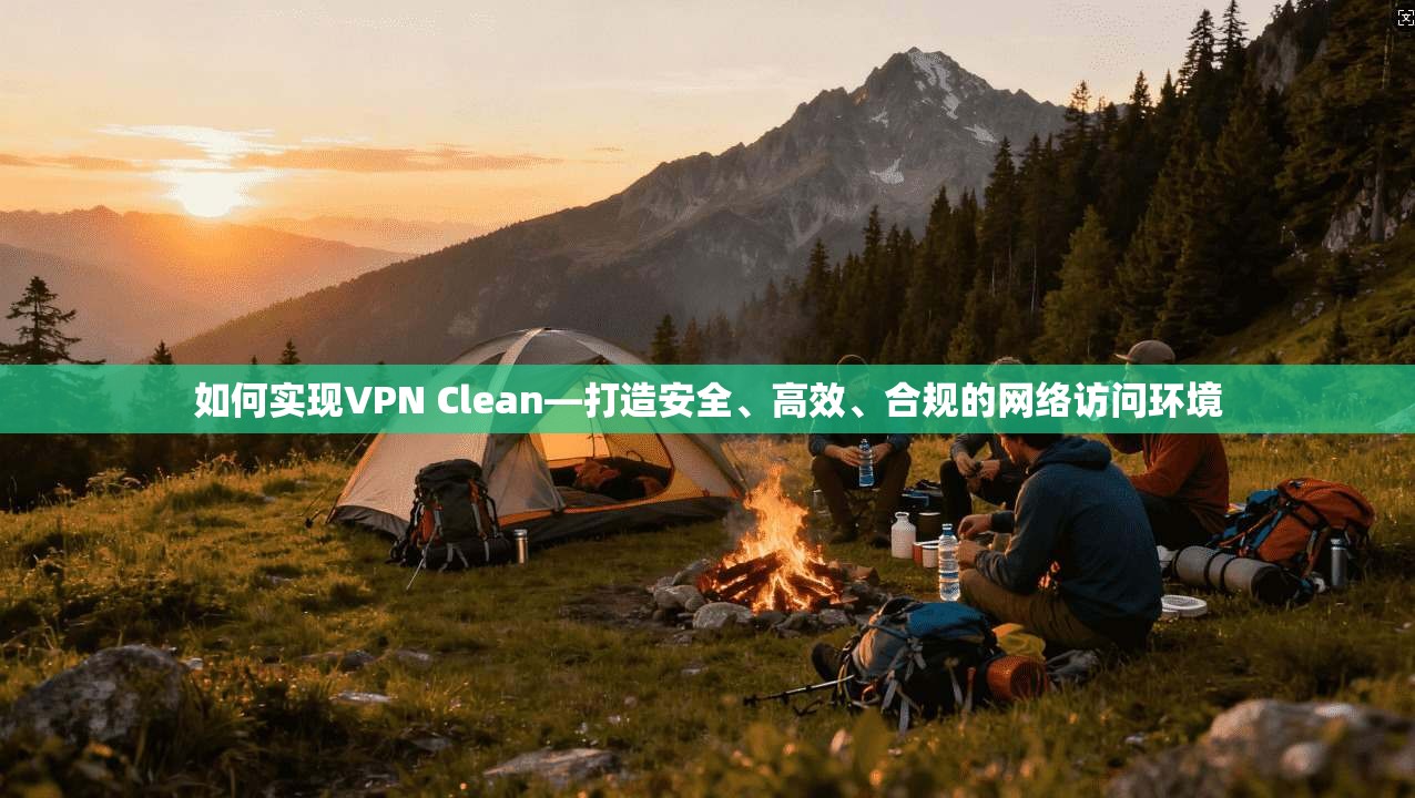 如何实现VPN Clean—打造安全、高效、合规的网络访问环境