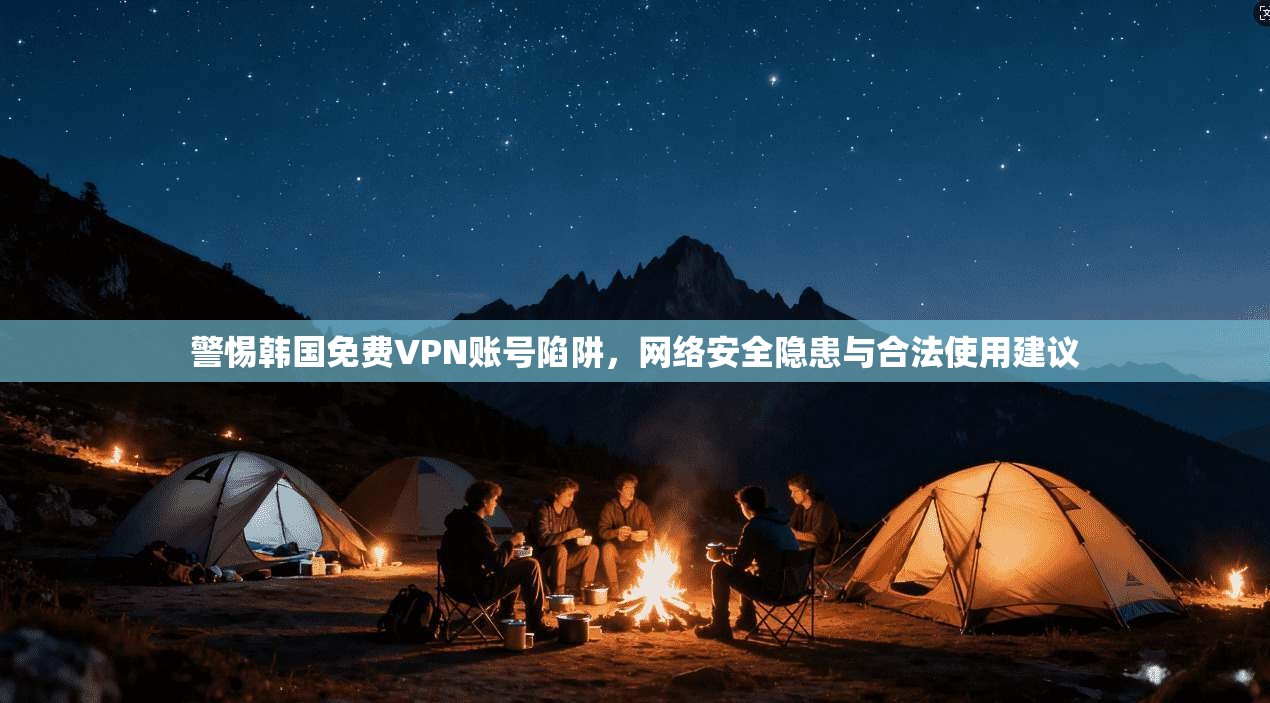 警惕韩国免费VPN账号陷阱，网络安全隐患与合法使用建议