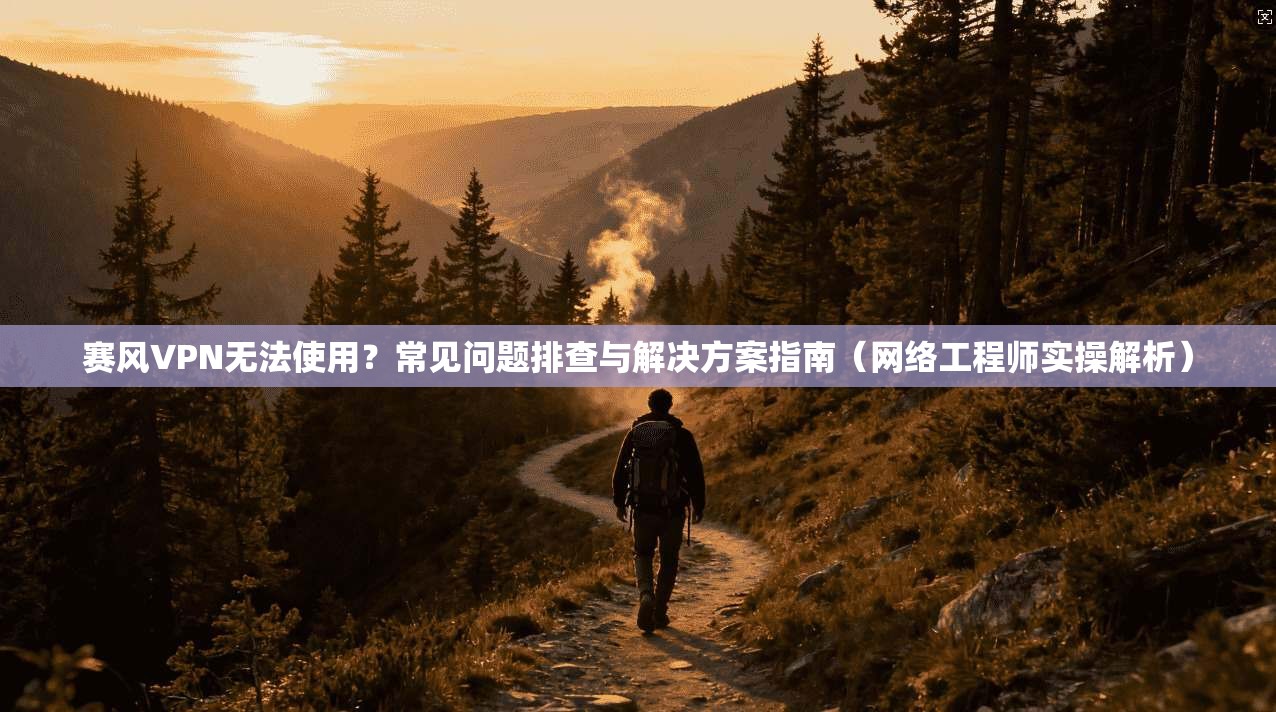 赛风VPN无法使用？常见问题排查与解决方案指南（网络工程师实操解析）
