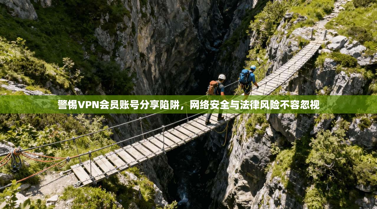 警惕VPN会员账号分享陷阱，网络安全与法律风险不容忽视