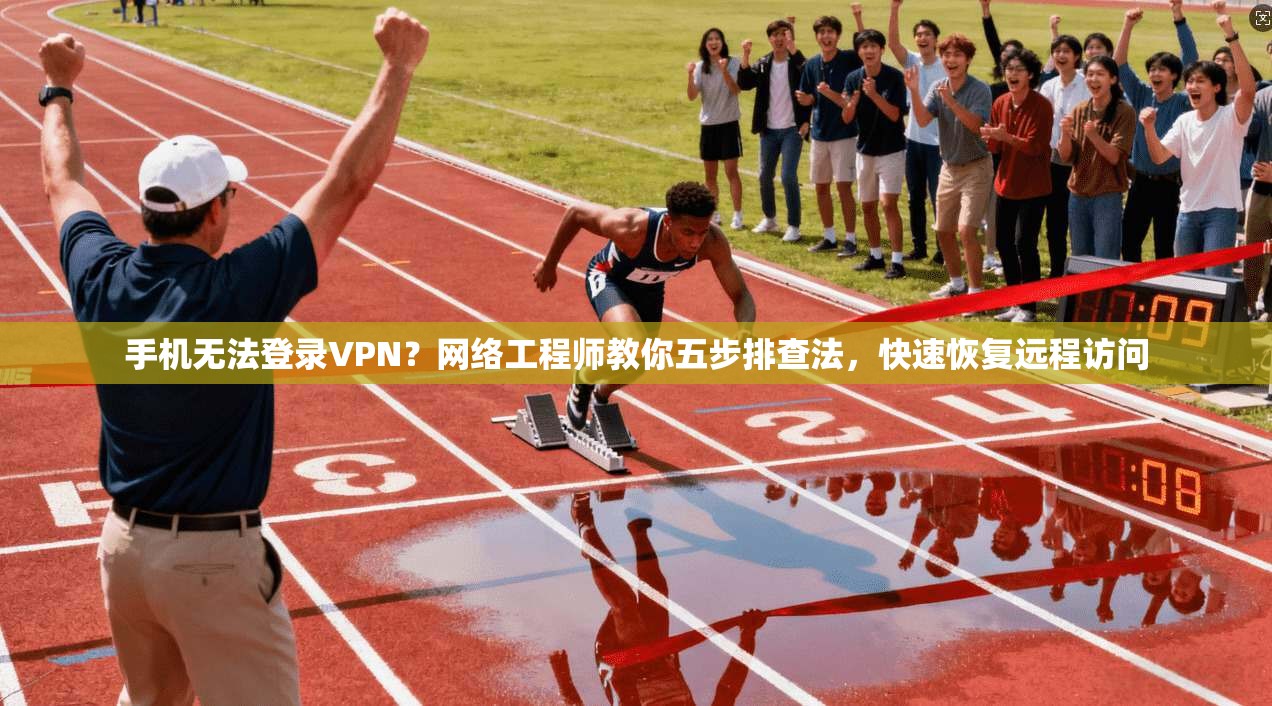 手机无法登录VPN？网络工程师教你五步排查法，快速恢复远程访问