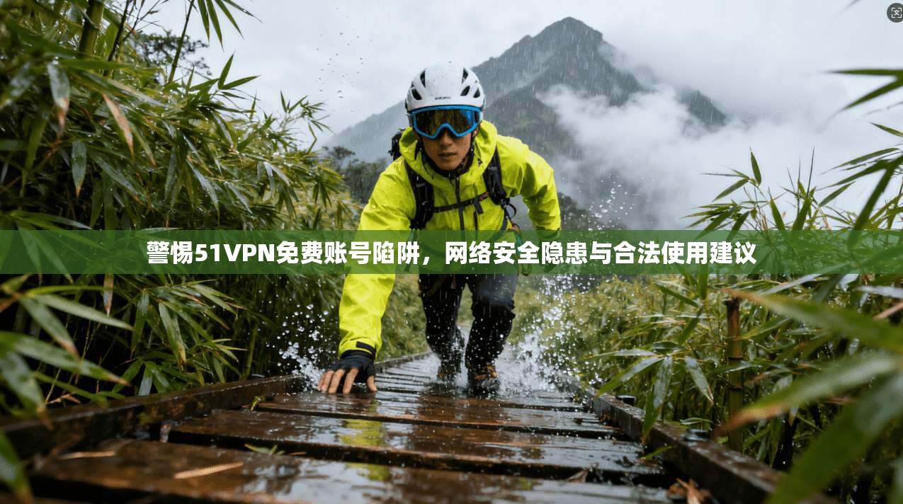 警惕51VPN免费账号陷阱，网络安全隐患与合法使用建议