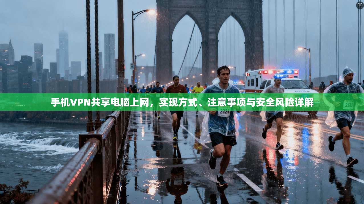 手机VPN共享电脑上网，实现方式、注意事项与安全风险详解