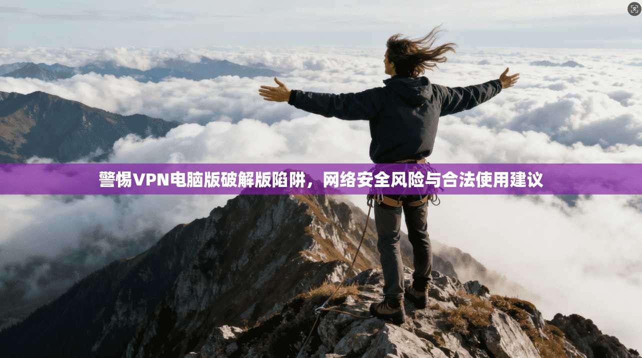 警惕VPN电脑版破解版陷阱，网络安全风险与合法使用建议