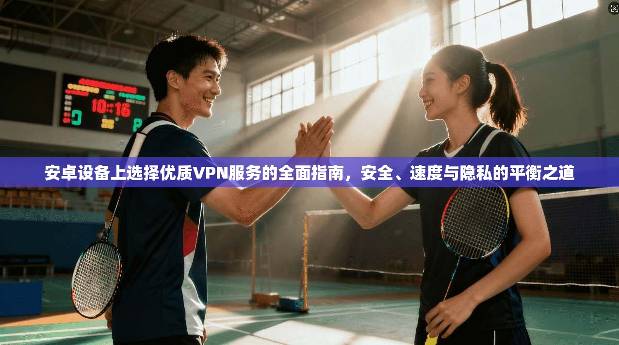 安卓设备上选择优质VPN服务的全面指南，安全、速度与隐私的平衡之道