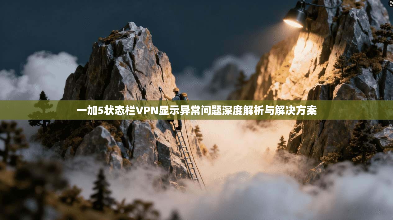 一加5状态栏VPN显示异常问题深度解析与解决方案
