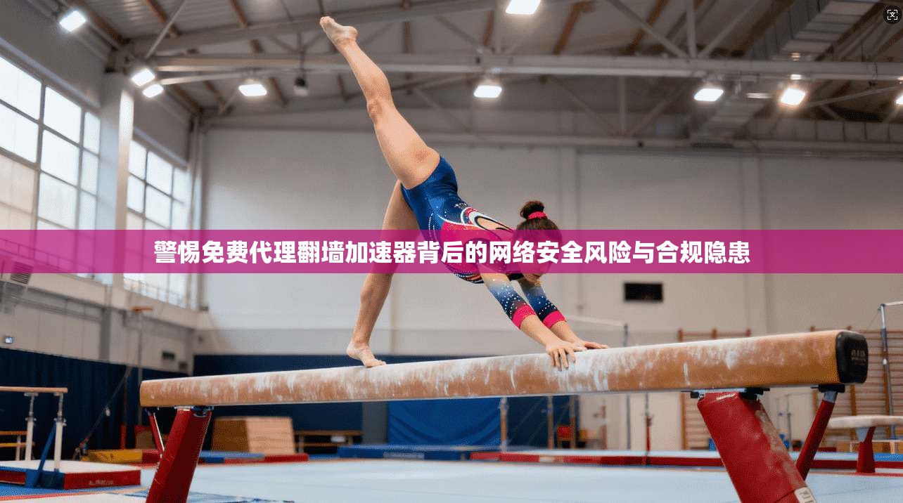 警惕免费代理翻墙加速器背后的网络安全风险与合规隐患