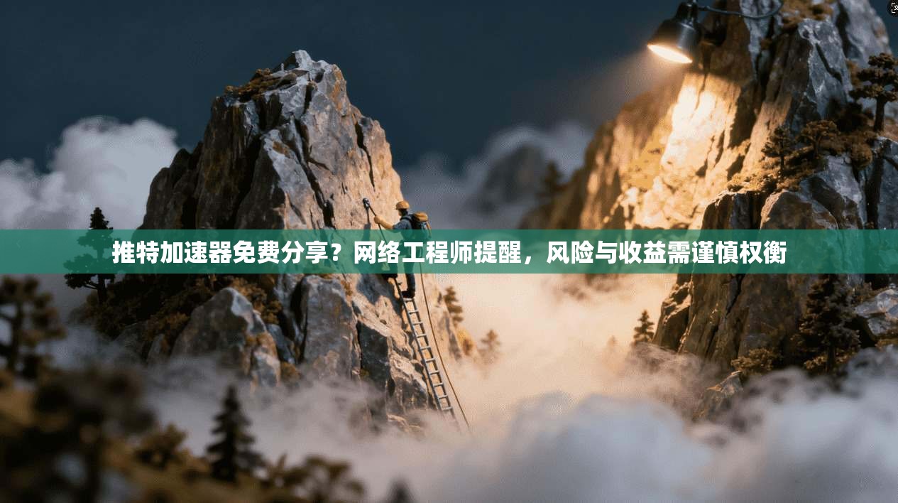 推特加速器免费分享？网络工程师提醒，风险与收益需谨慎权衡
