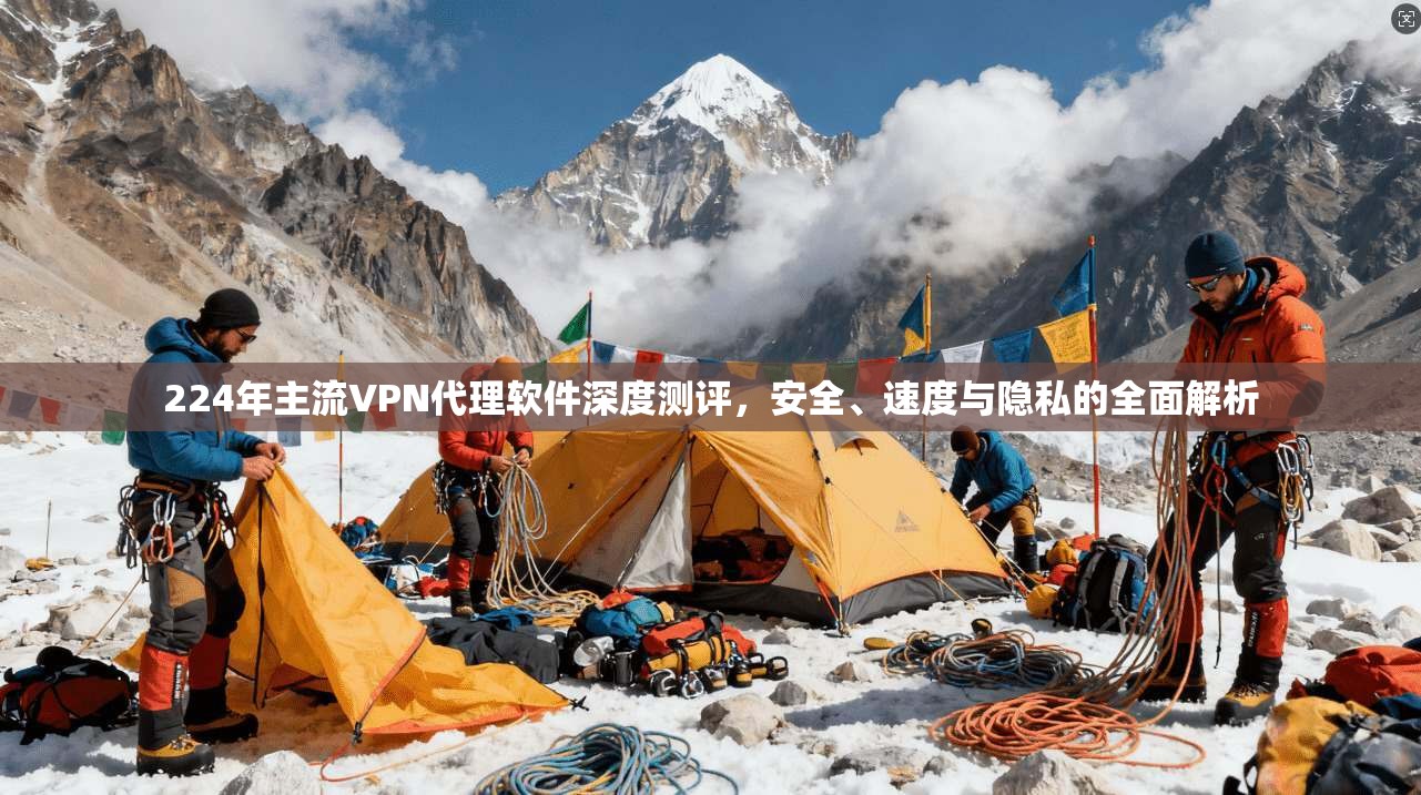 224年主流VPN代理软件深度测评，安全、速度与隐私的全面解析