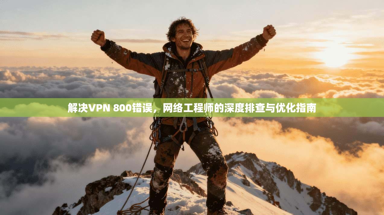 解决VPN 800错误，网络工程师的深度排查与优化指南
