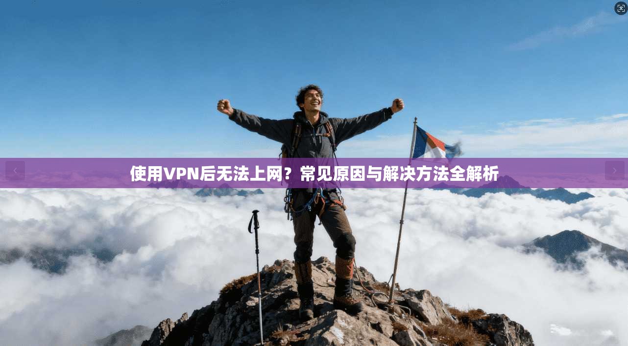 使用VPN后无法上网？常见原因与解决方法全解析