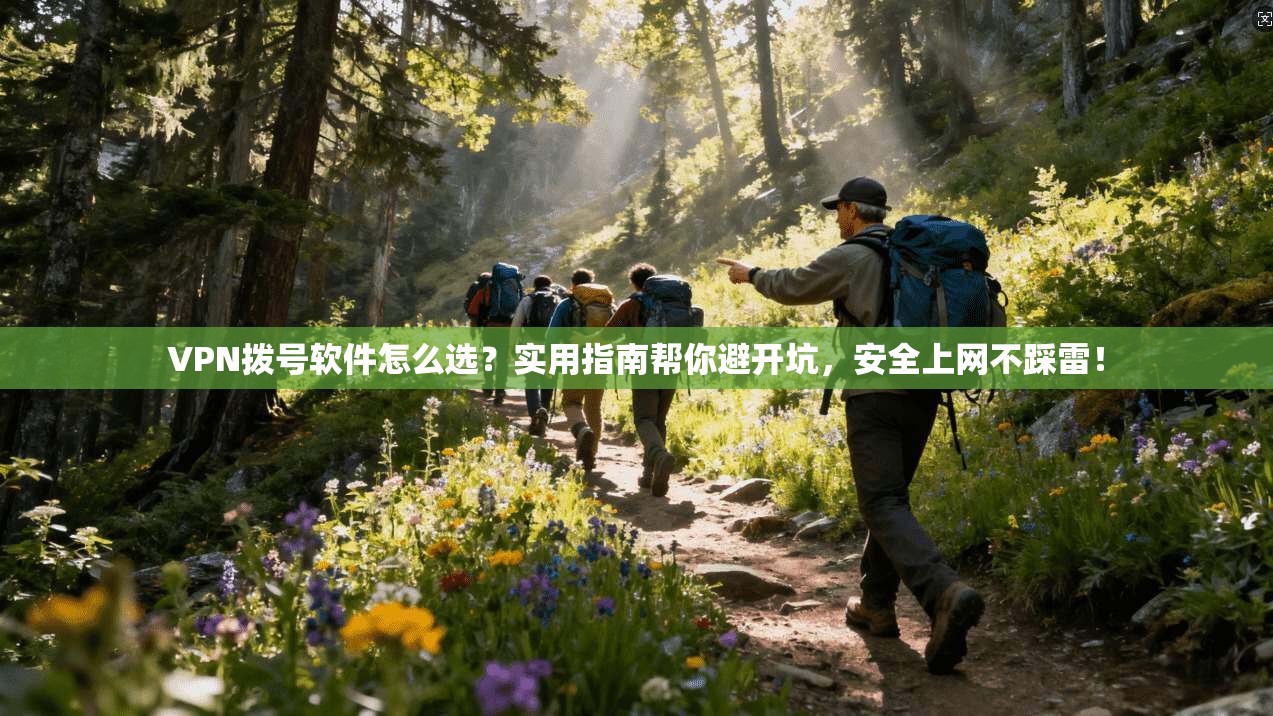VPN拨号软件怎么选？实用指南帮你避开坑，安全上网不踩雷！