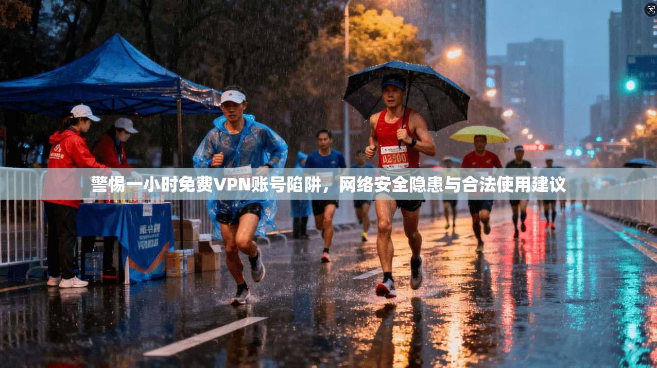 警惕一小时免费VPN账号陷阱，网络安全隐患与合法使用建议