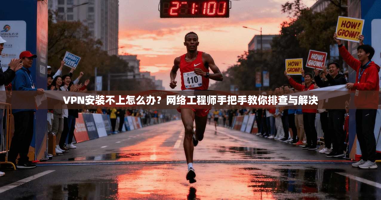 VPN安装不上怎么办？网络工程师手把手教你排查与解决