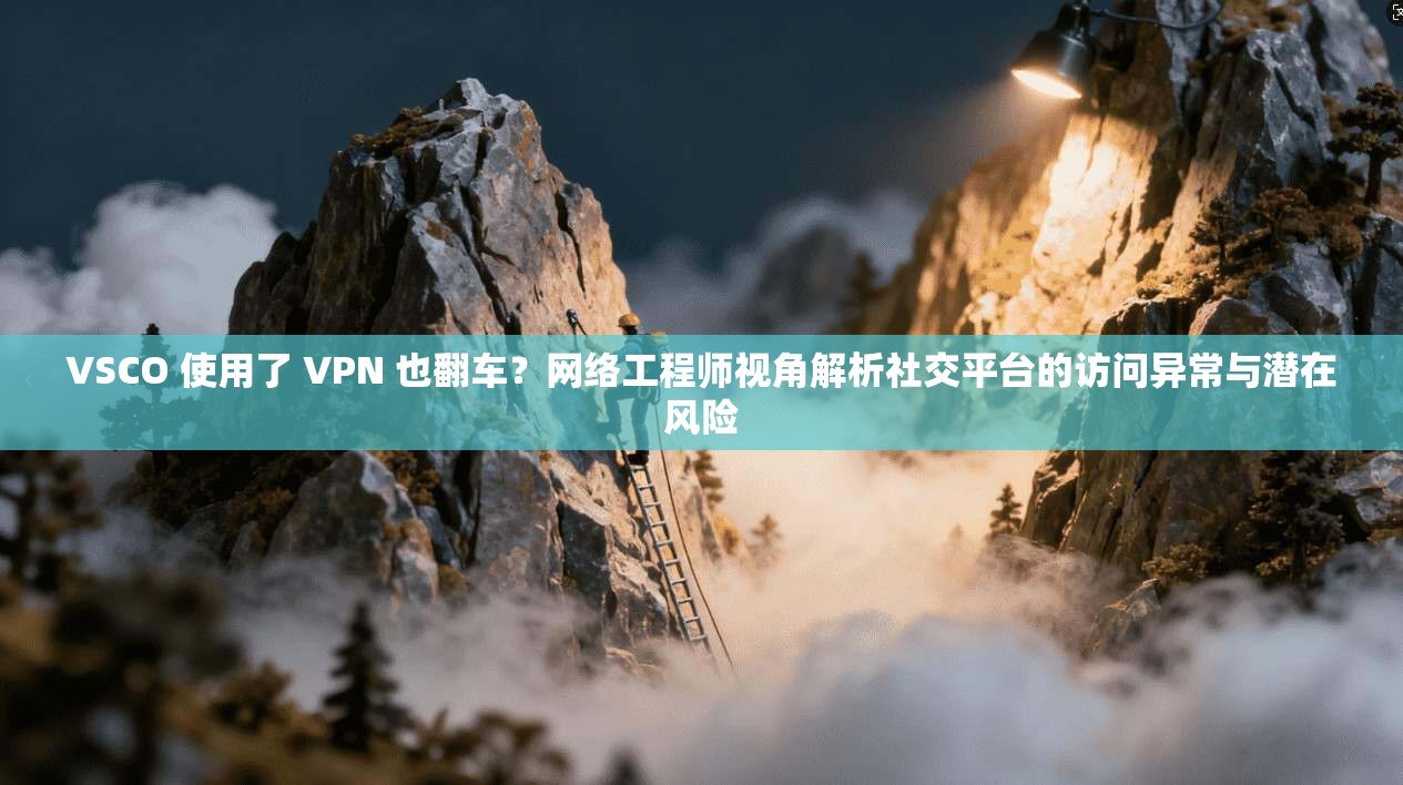 VSCO 使用了 VPN 也翻车?网络工程师视角解析社交平台的访问异常与潜在风险