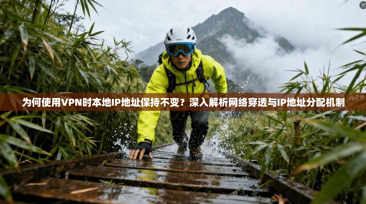 为何使用VPN时本地IP地址保持不变？深入解析网络穿透与IP地址分配机制