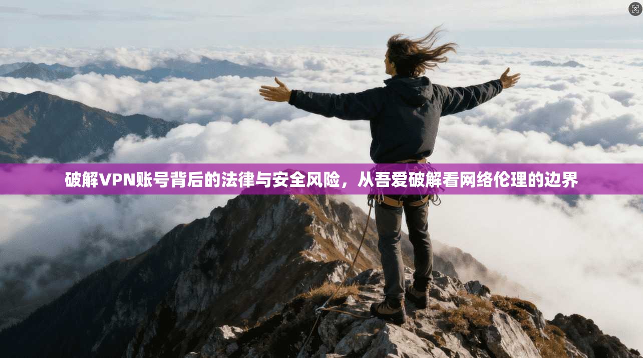 破解VPN账号背后的法律与安全风险，从吾爱破解看网络伦理的边界