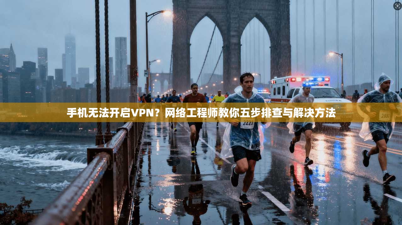 手机无法开启VPN？网络工程师教你五步排查与解决方法