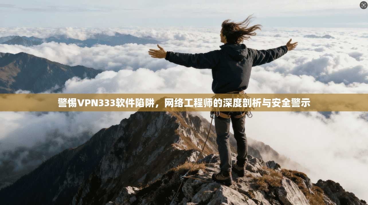 警惕VPN333软件陷阱，网络工程师的深度剖析与安全警示