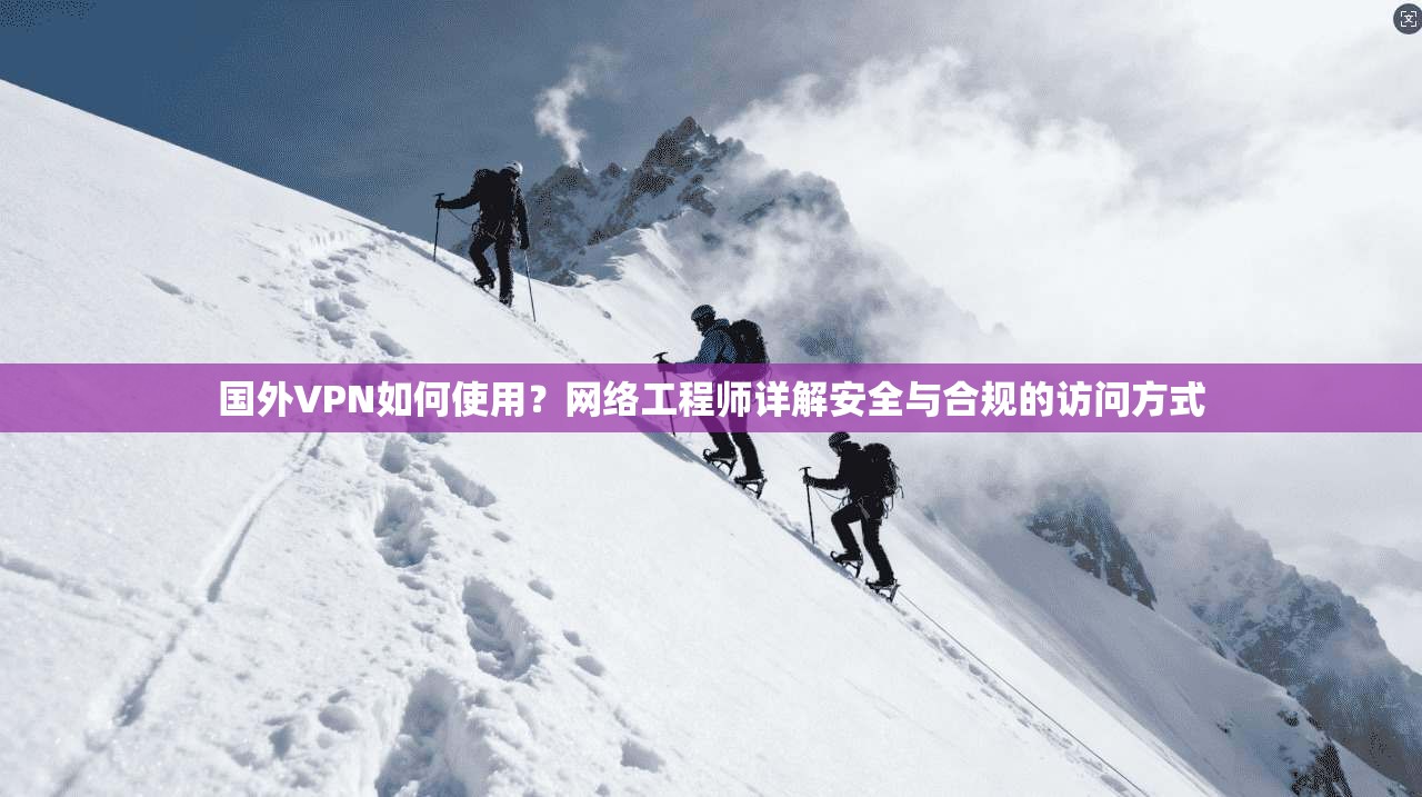国外VPN如何使用？网络工程师详解安全与合规的访问方式
