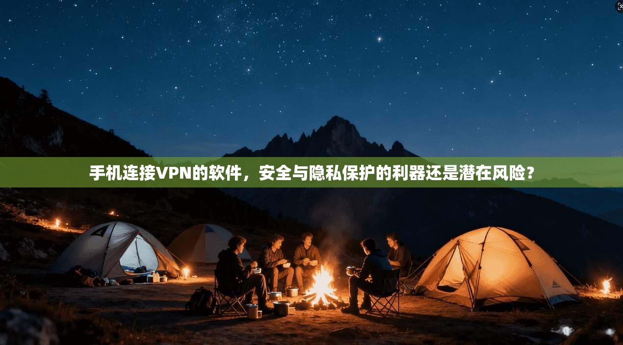 手机连接VPN的软件，安全与隐私保护的利器还是潜在风险？