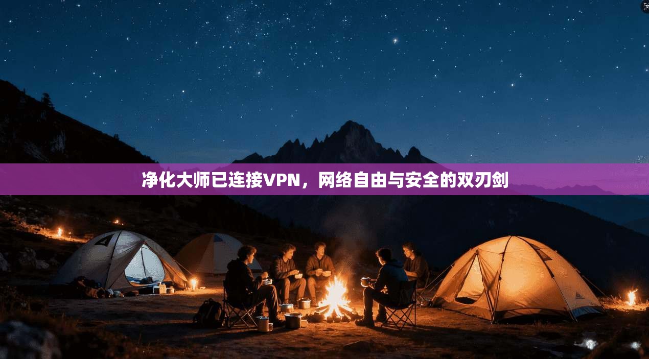 净化大师已连接VPN,网络自由与安全的双刃剑