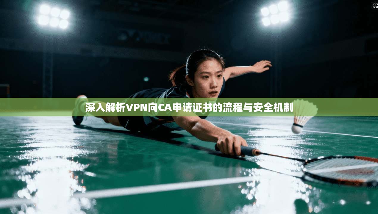 深入解析VPN向CA申请证书的流程与安全机制