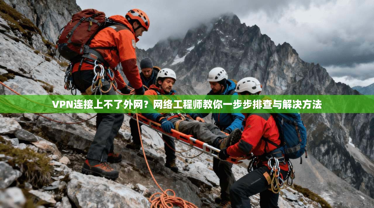 VPN连接上不了外网？网络工程师教你一步步排查与解决方法