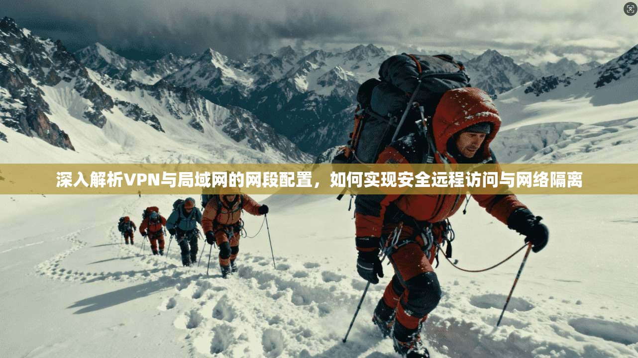 深入解析VPN与局域网的网段配置，如何实现安全远程访问与网络隔离