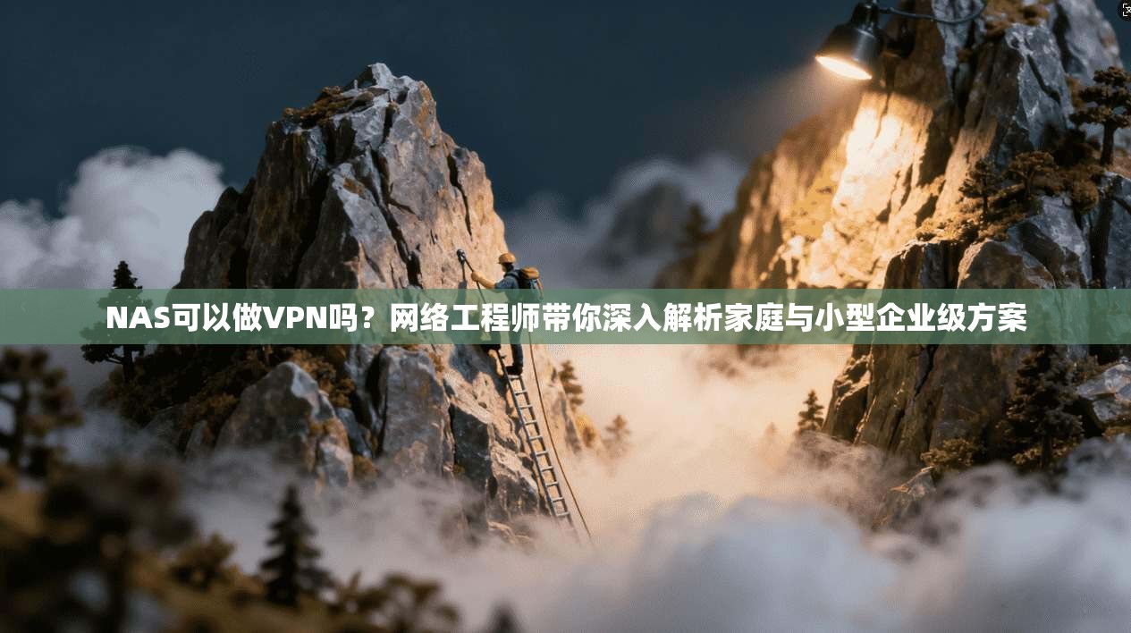 NAS可以做VPN吗？网络工程师带你深入解析家庭与小型企业级方案