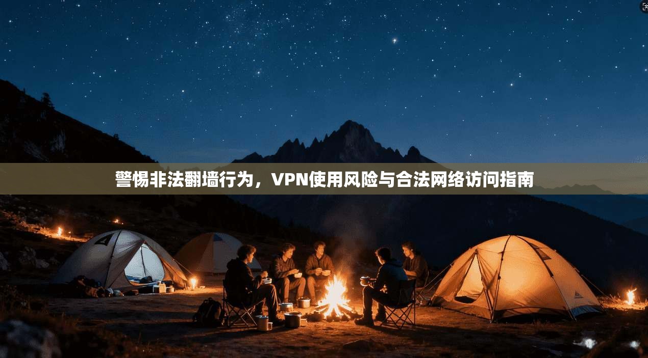 警惕非法翻墙行为，VPN使用风险与合法网络访问指南