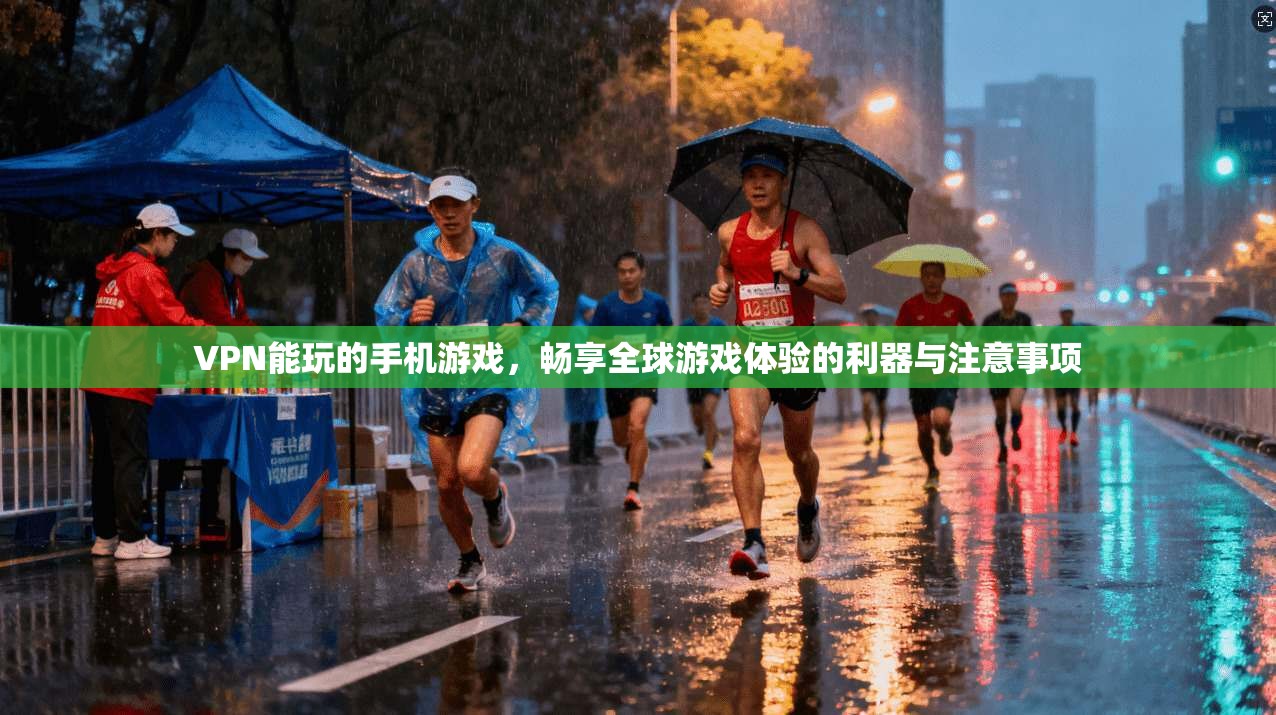 VPN能玩的手机游戏，畅享全球游戏体验的利器与注意事项