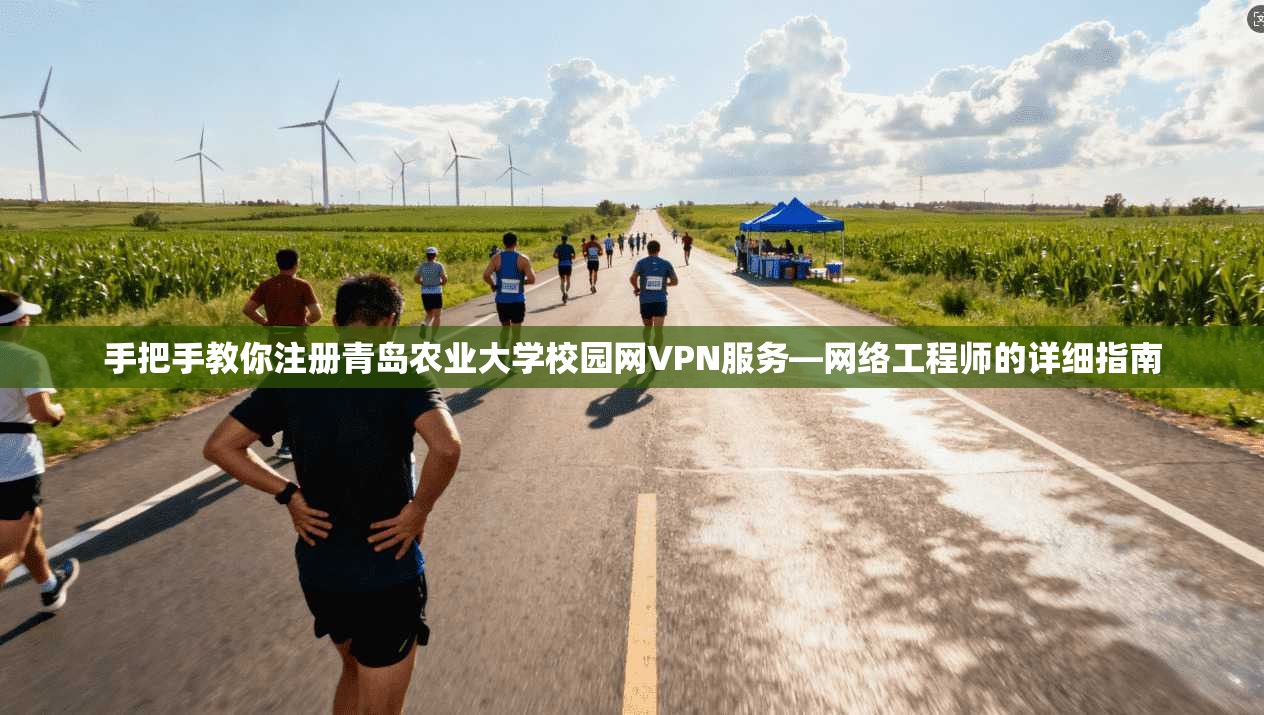 手把手教你注册青岛农业大学校园网VPN服务—网络工程师的详细指南